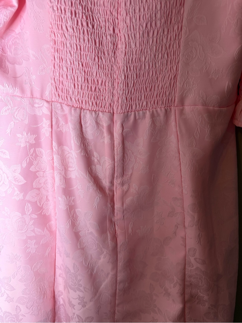Francesca's Collections Pink Floral Mini Dress - Picture 3 of 6